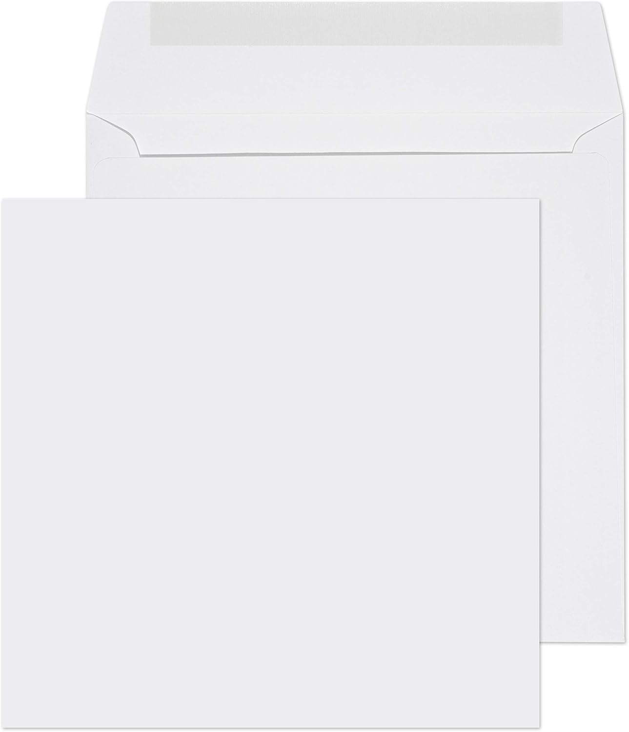 Blake Purely Everyday, Square Envelopes for Invitations & Greeting Cards, 4 x 4 Inches, White, Gummed (0100G) - Pack of 500