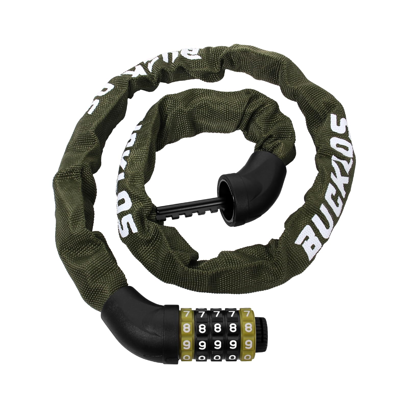 AEYINO Combination Bike Lock 1m/3.3FT Bicycle Lock with Hardened Chain