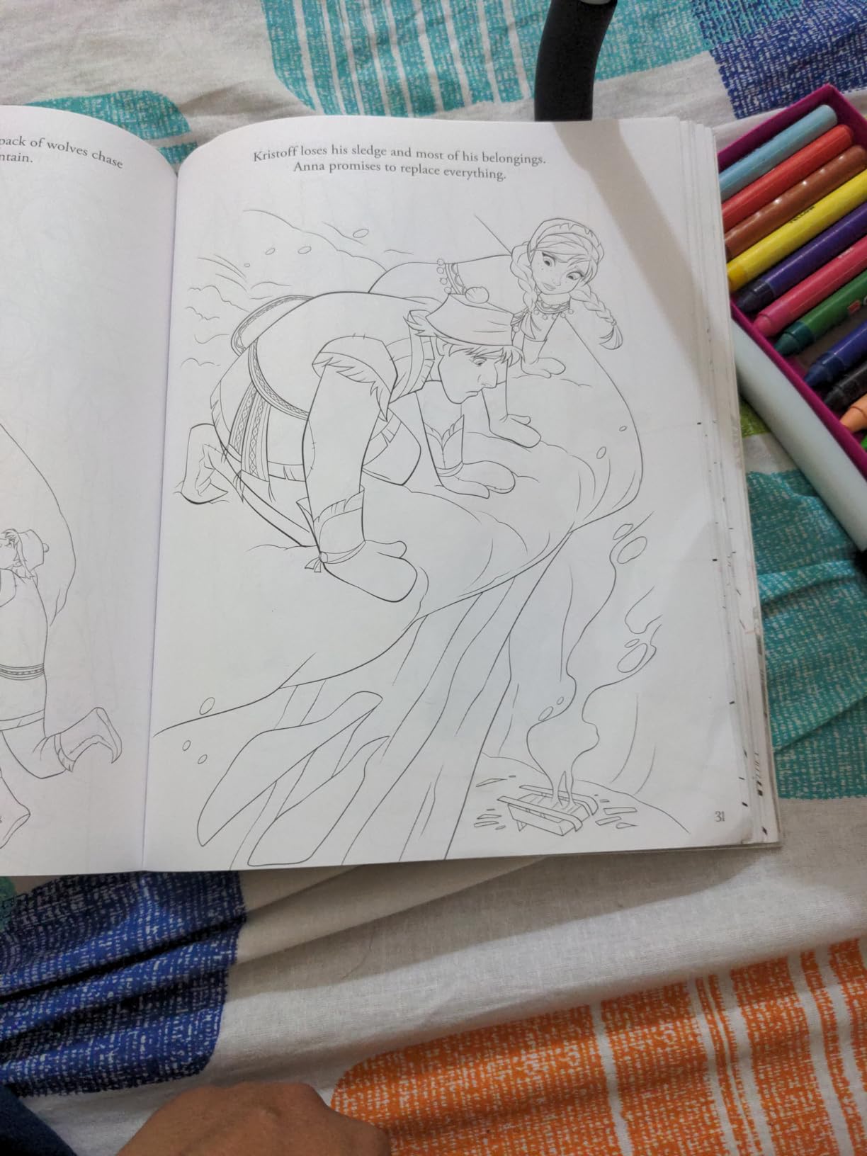 Buy Disney Frozen Jumbo Colouring Book Book Online at Low Prices in