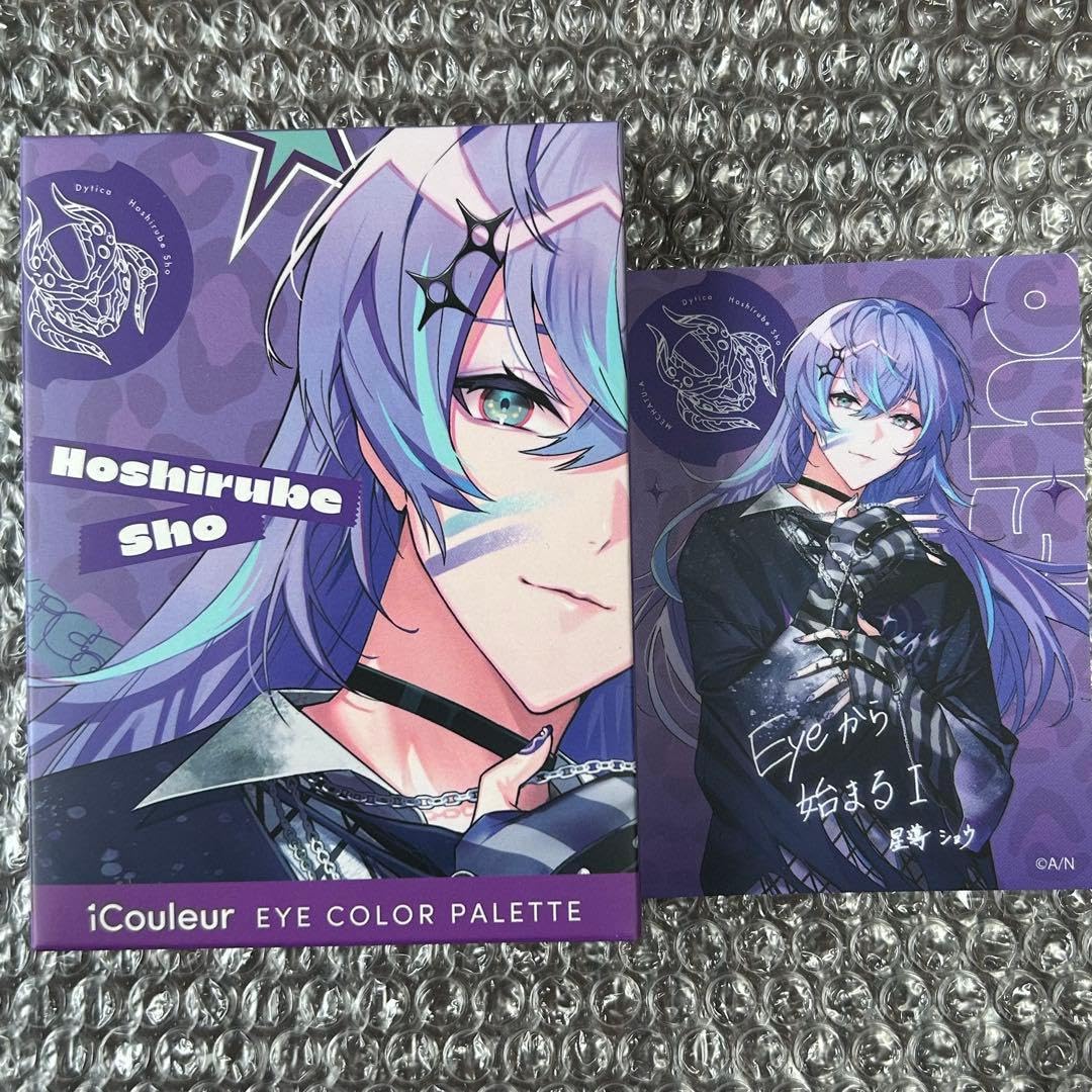 iCouleur コラボコスメ 星導ショウ 特典ステッカー アイシャドウ