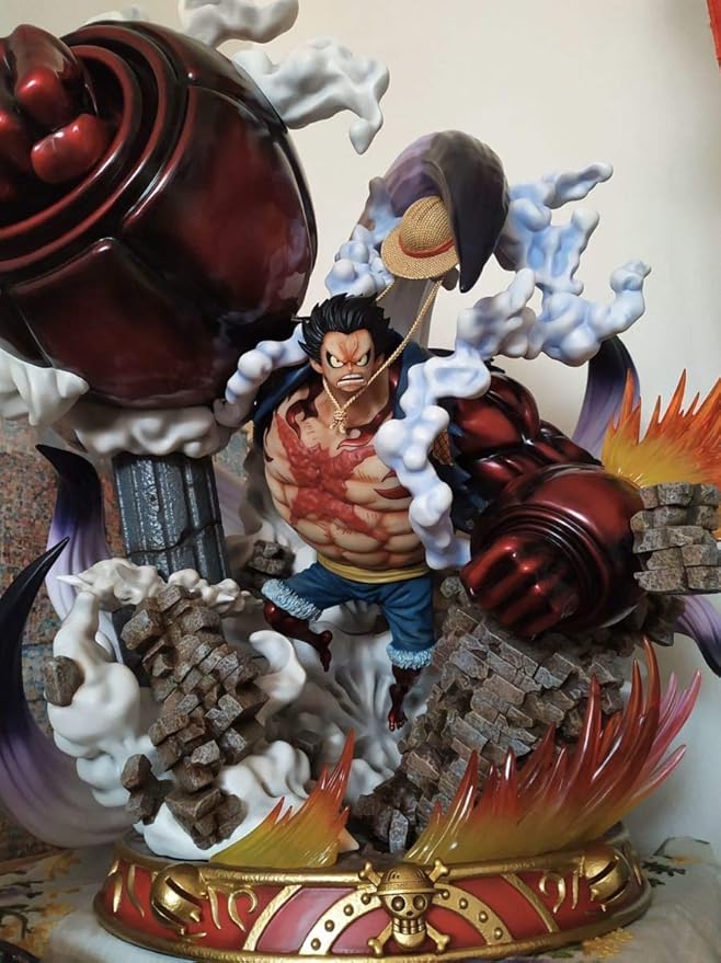 春物がお買い得 週末限定sale 送料無料 値段交渉受け ワンピース ギア四 ルフィフィギュア 2種色を選べる 希少 Traverserdl Com