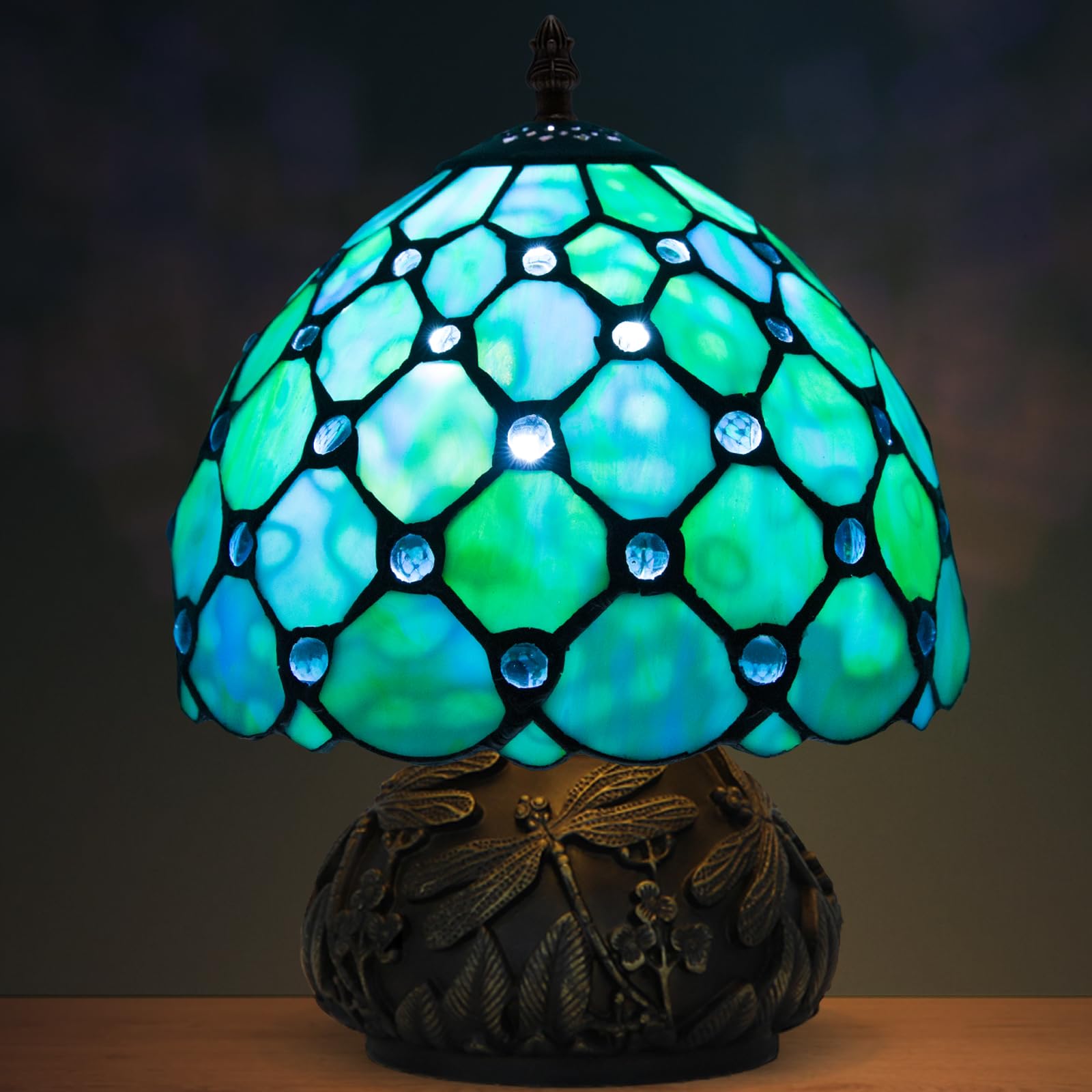 Jhuilapsmall Tiffany Stained Glass Lamp Color Temperatures