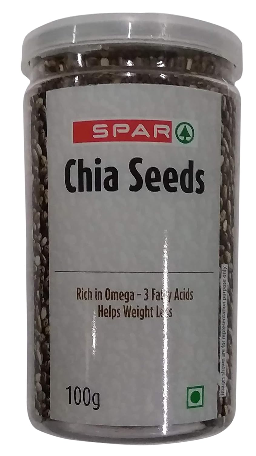 SPAR Chia Seeds, 100g Jar Amazon.in Grocery & Gourmet Foods