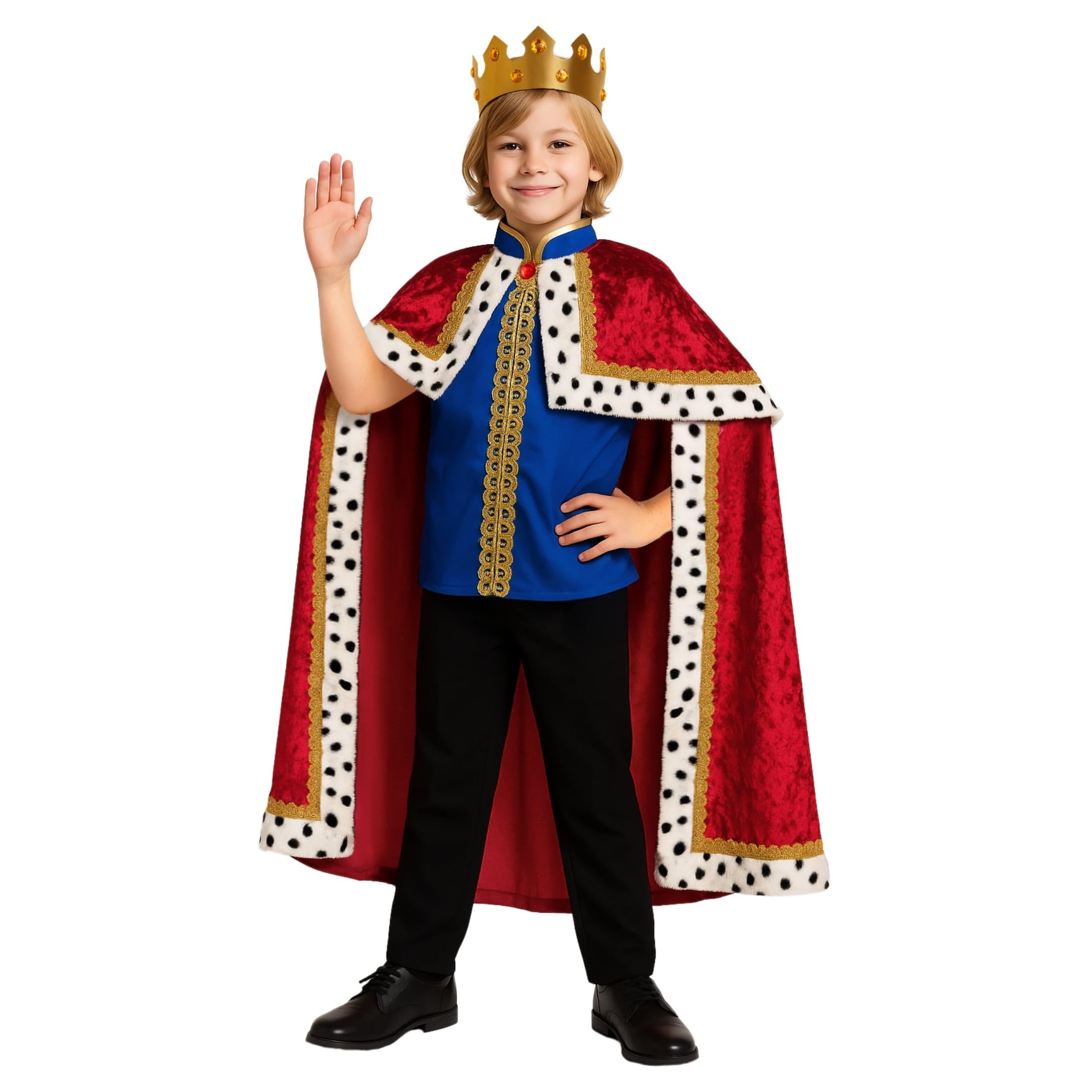 Morph König Kostüm Kinder, Kostüm König Kinder, Heilige Drei Könige Kostum, Faschingskostüme Kind, Karneval Kostum Kind
