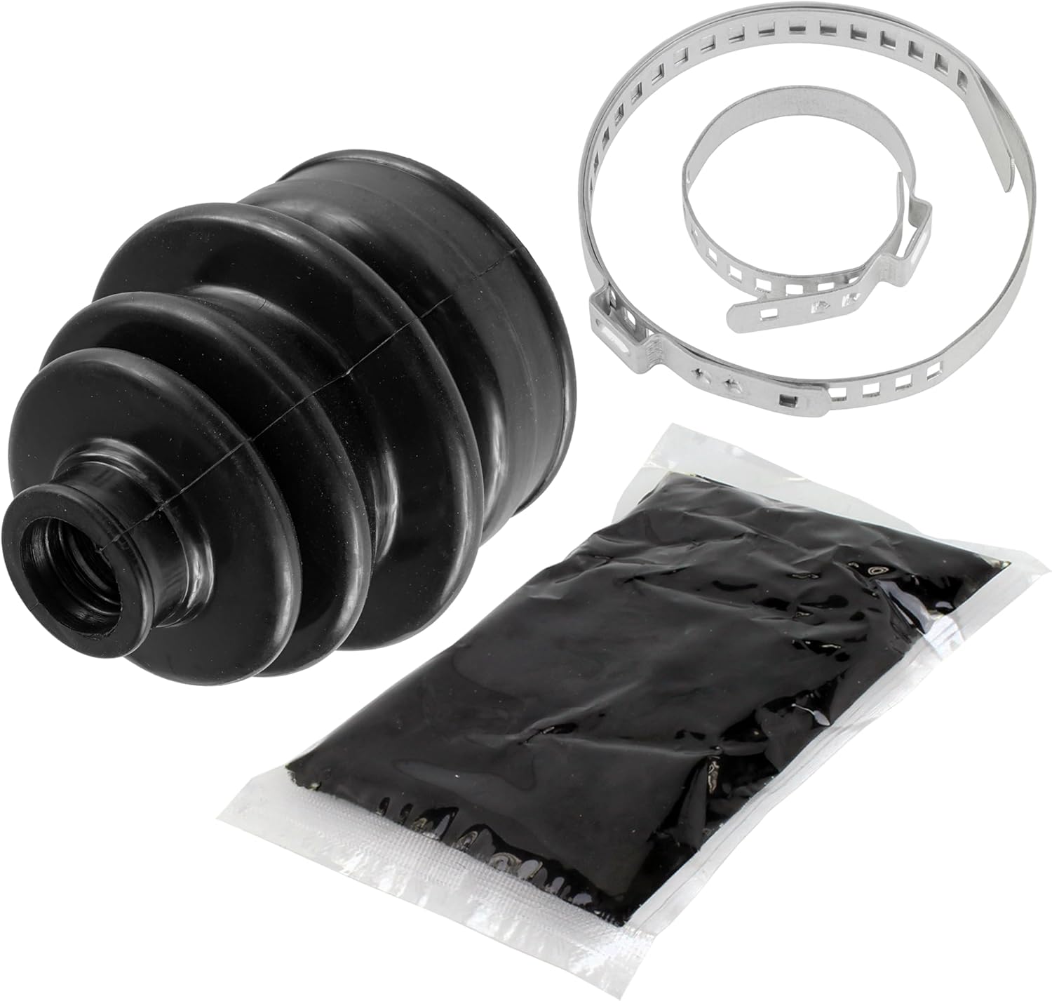Caltric Rear Axle Inner CV Boot Kit Compatible with Yamaha Grizzly 450 YFM450 4X4 2011 2012 2013 2014