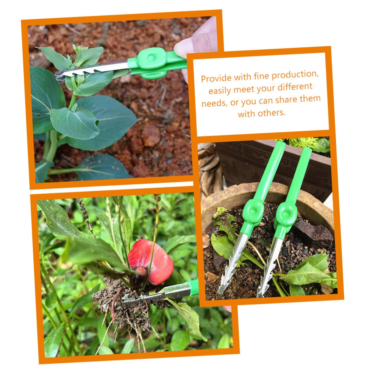 OFFSCH Garden Tweezer Tool for Succulent Care and Planting Lightweight Stable Easy to Carry