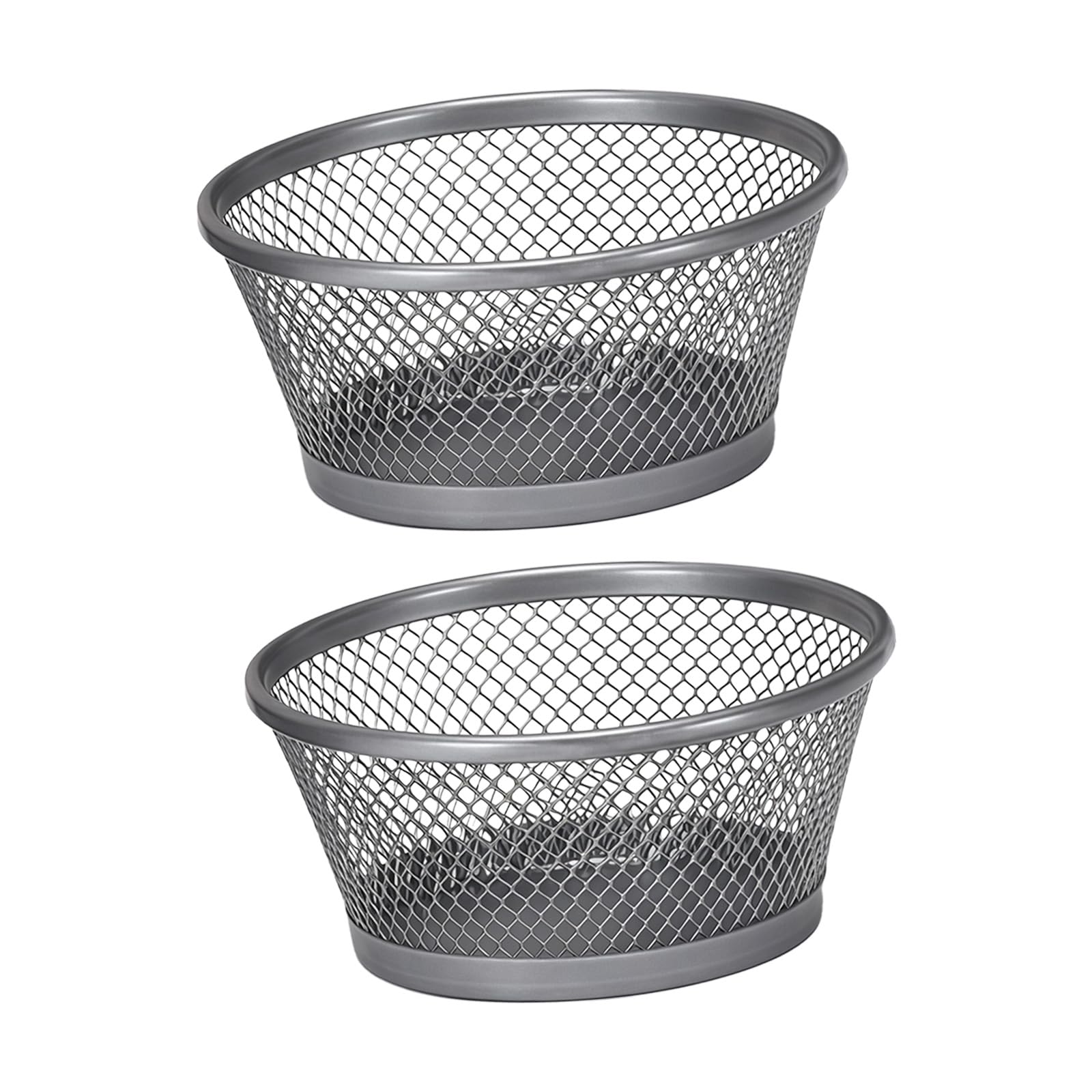 Hsioluted Silver Top Holders Providing Easy Access To Paper Clips Thumbtacks And Small Stationeries Items For Organized Workspaces Metal Clip Box