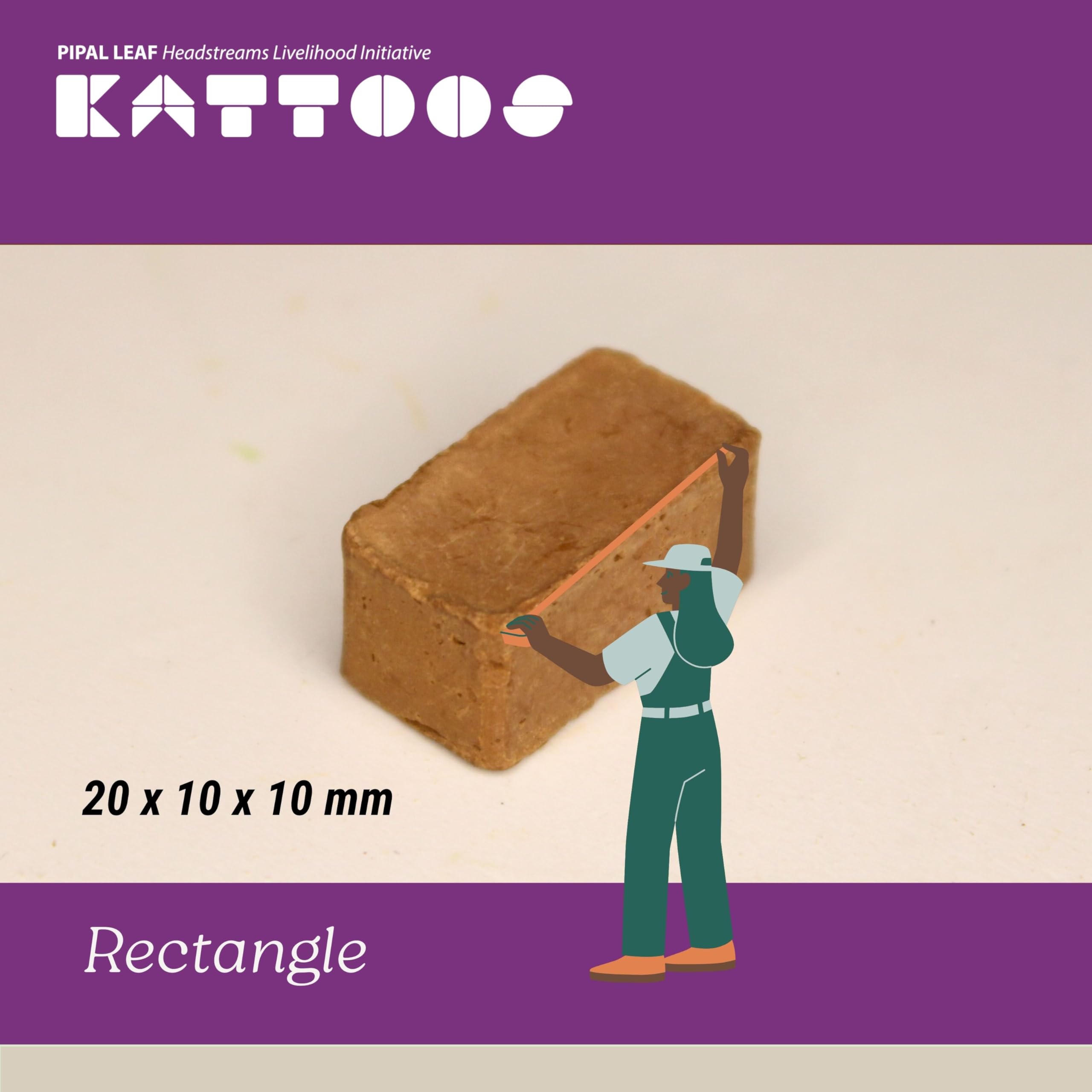 Kattoos Rectangle Miniature Terracotta - Reddish Brown Bricks, 390 nos. (330 Rectangle + 60 Other Shapes) Educational Building Toys for Kids, Birthday Gifts, Dioramas, Model Making - Image 6 thumbnail