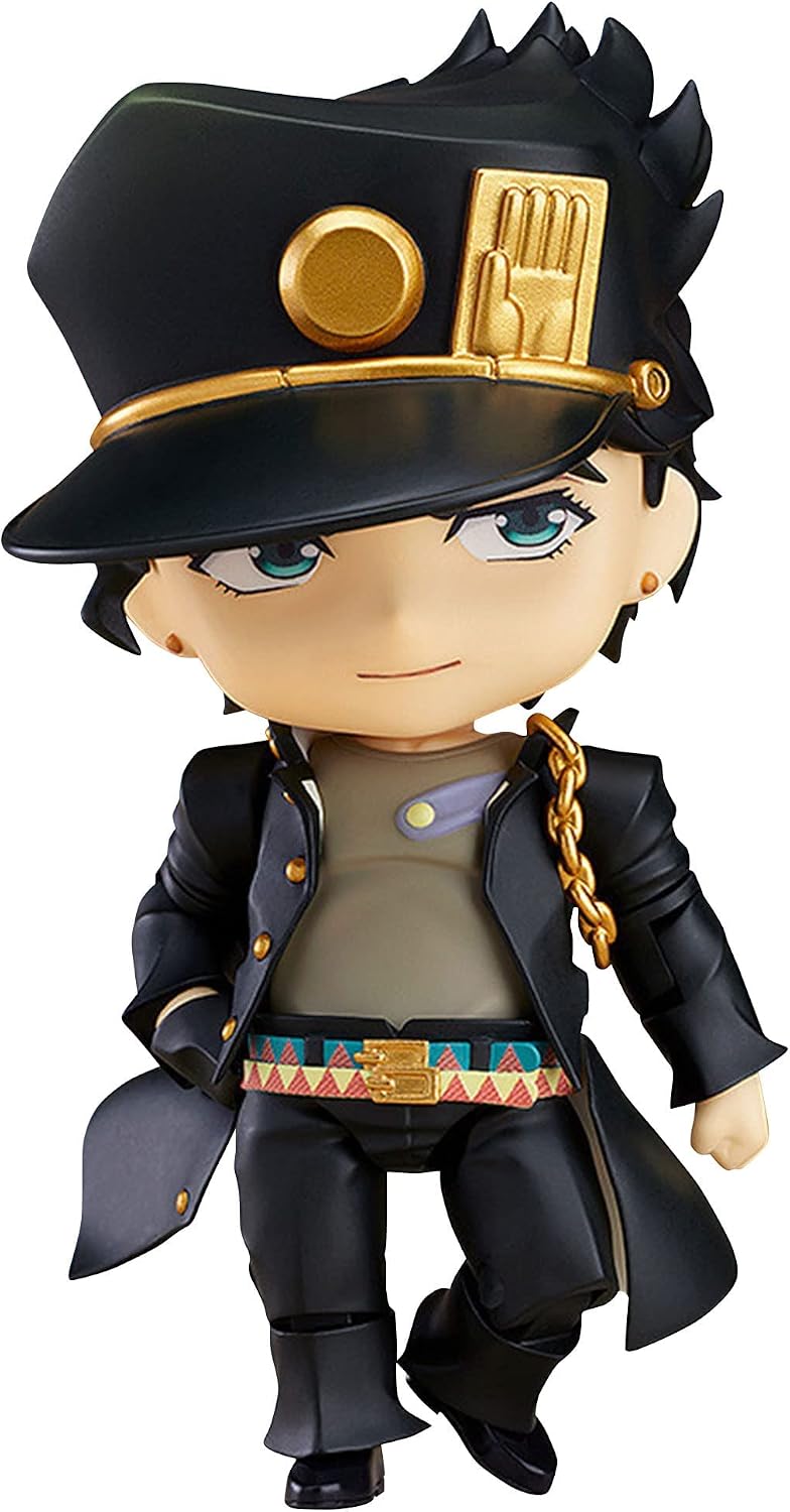 Q Kujo Jotaro Figure Clayman Figure PVC Changeable Face Movable Figure Statue Ornaments