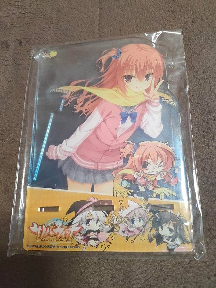 【新品未開封】綾地寧々 アクリルキャラクタープレート サノバウィッチ ゆずソフト ゆずソフト サノバウィッチ めぐる アクリルスタンド 新品未開封