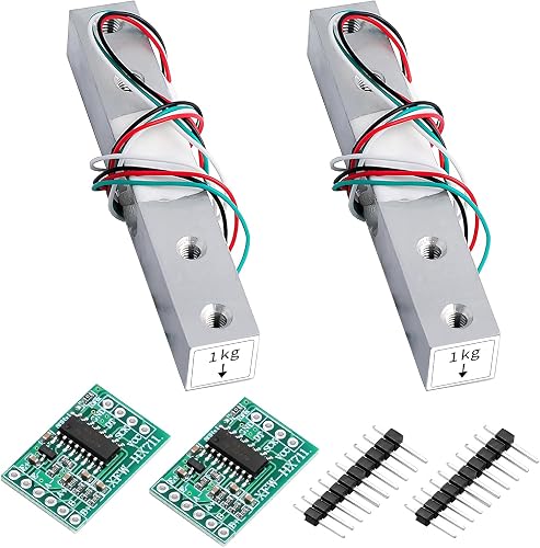 Lot de 2 cellules de pesée HX711 ADC 1 kg AYWHP