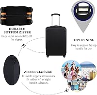 Vista 3 de Explore Land - Funda protectora para equipaje de 18 a 32pulgadas