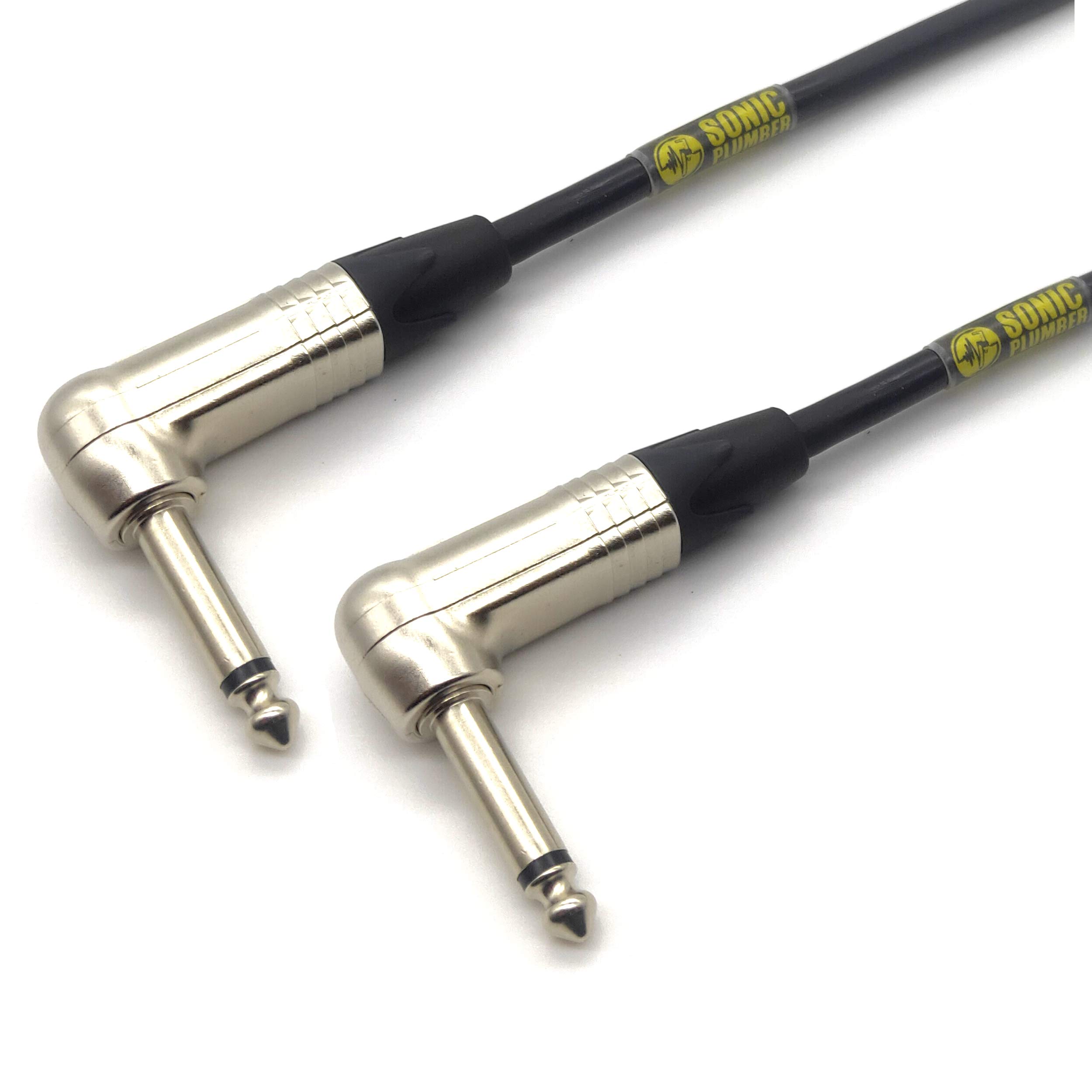 ギター Pladask ReFrom Sonic Plumber Neutrik 6.35mm (1/4 Inch) TS Right Angle Jack Guitar