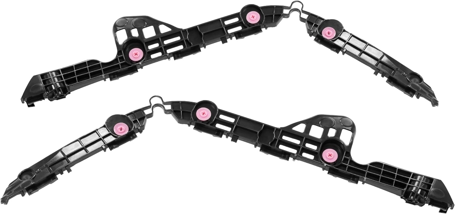 KUAFU Rear Bumper Bracket Compatible with 2018-2024 Toyota Camry Replacement for TO1132128 TO1133128 5257606160 5257506160 LH & RH POM Plastic Black