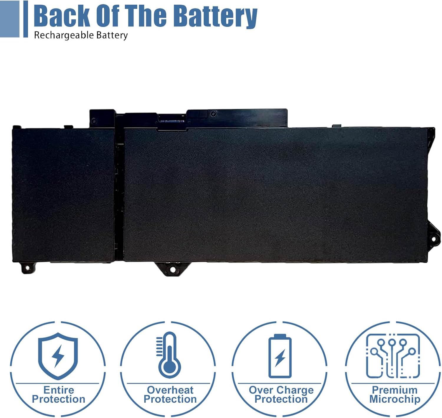 Batteria GRT01 Per Dell Latitude 5421/5431/5521/5531, Precision 3470/3561/3571/3581 E Alienware M17 R5 - 4