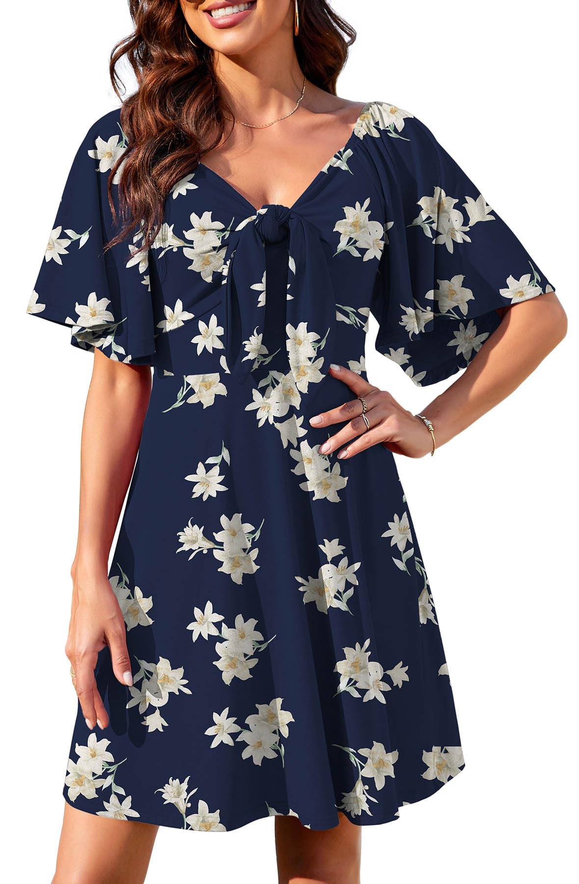 Actcat Langarmshirt Damen V-Ausschnitt Oberteile Damen Frühl
