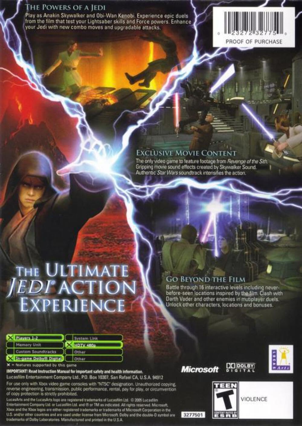 Star Wars Episode III Revenge of the Sith - Xbox (Renewed)