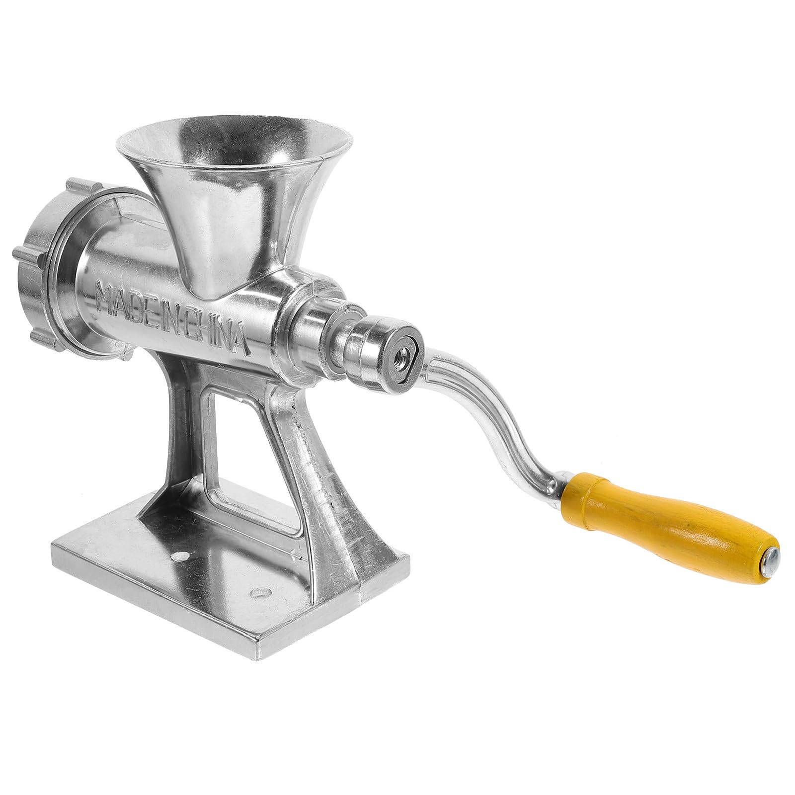 BESTYASH Tritacarne Macchina per Salsiccia e Carne in Lega di Alluminio Manuale per Casa Manico Ergonomico Facile da Pulire per Cucina Domestica