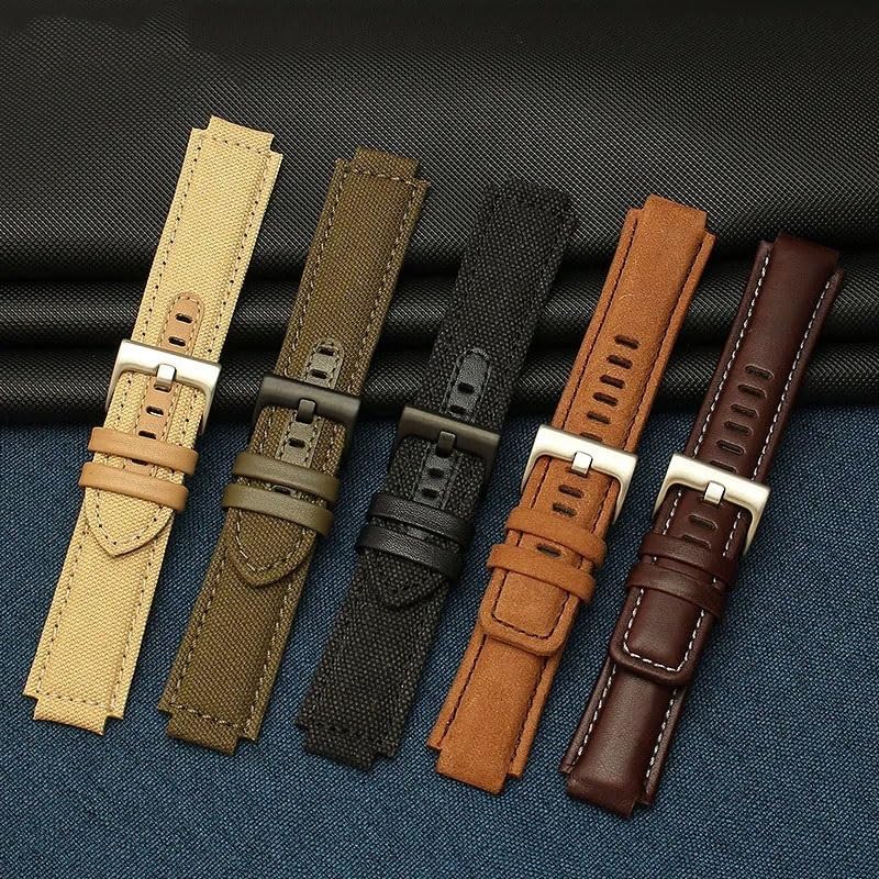 Bracelet de montre en cuir pour Timex T2n739 idéal pour l'aventure - 3