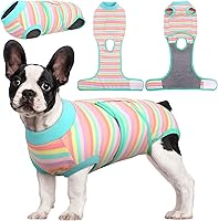 Vista 36 de Kuoser - Traje de recuperación posterior a la cirugía para perros y gatos, camisa profesional de recuperación de mascotas para vendaje de heridas