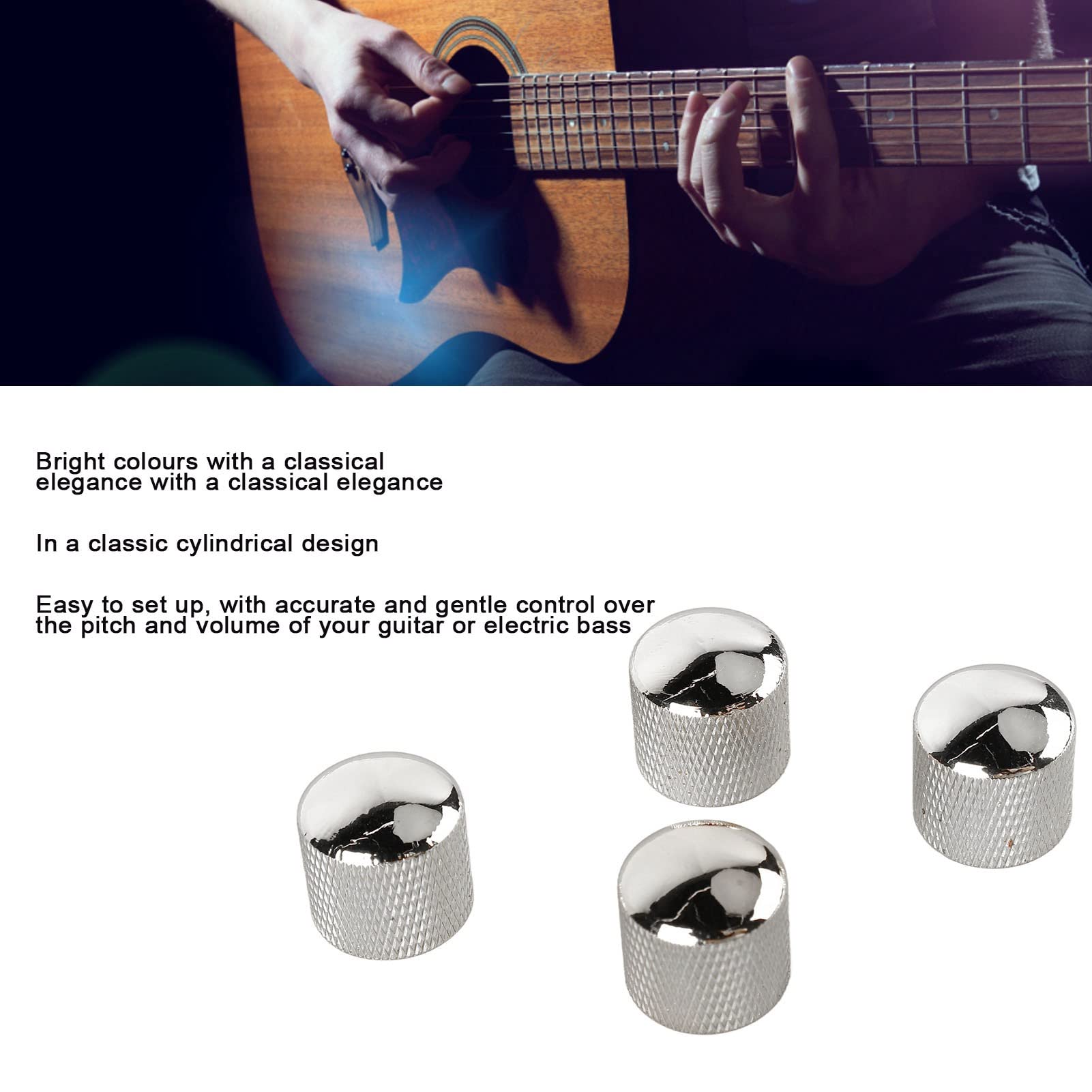 Set Di 4 Manopole Universali Per Potenziometro, In Alluminio - Foto 13