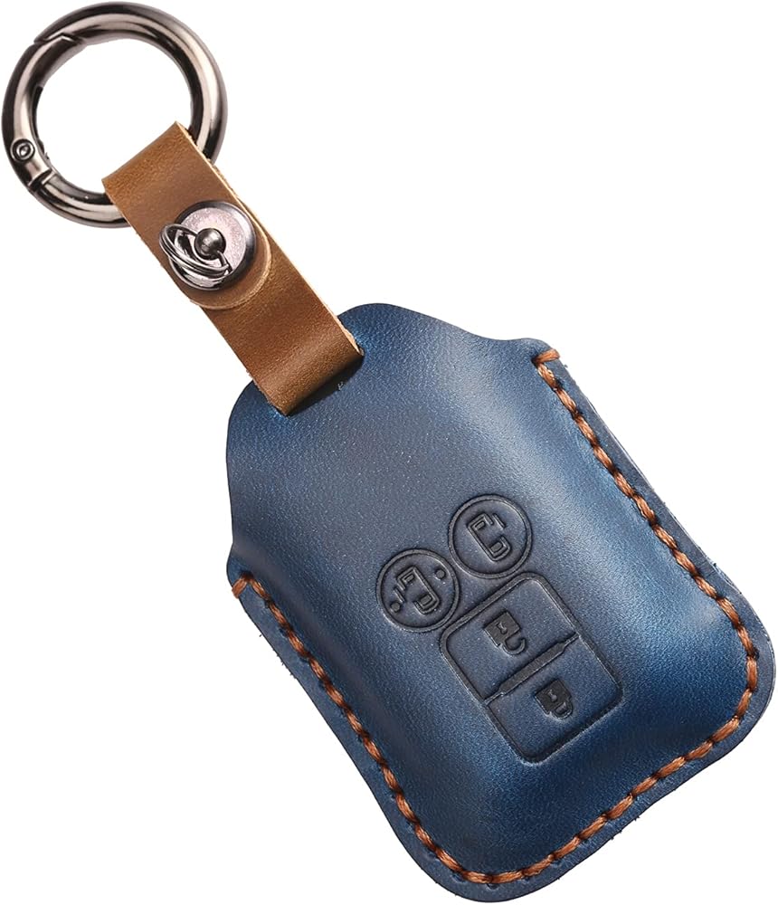 スズキ　スマートキー　5本セット Tricolore Exchange スズキ スペーシアギア MK53S 専用 本革 レザー