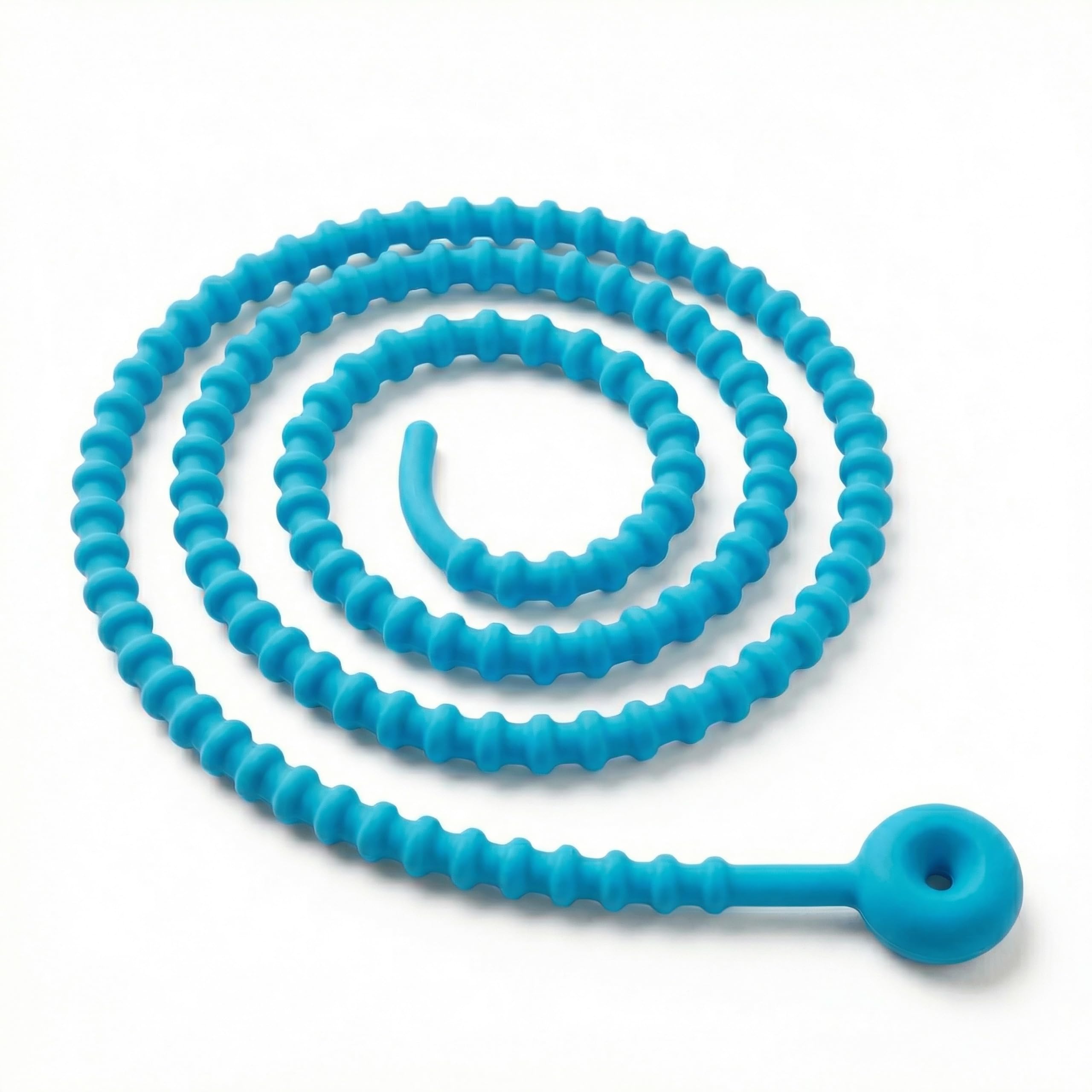 Lantelme 12 Stück Rouladenbinder Silikon XL 54cm lang Blau für Rouladen