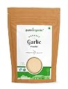 Pure Organio Organic Garlic Powder NPOP Certified Indian Organic (350 Gm) gallery image