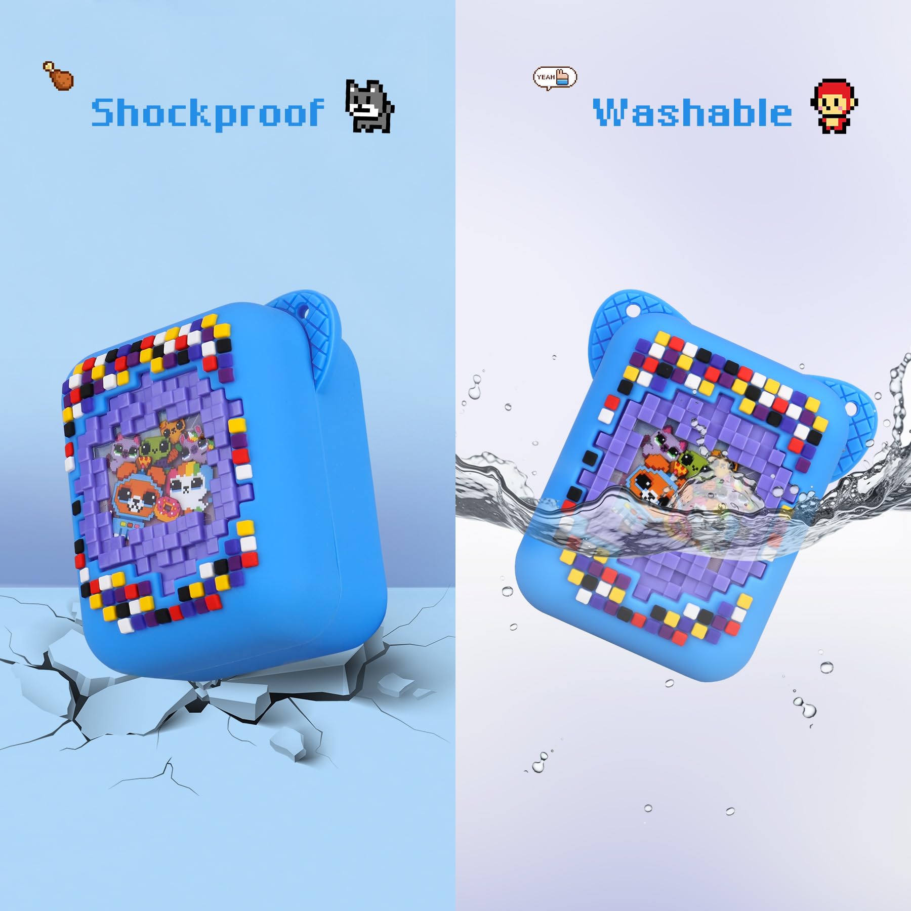BOVKE Silicone Cover Case for Bitzee Interactive Toy Digital Pet with 15 Animals Inside - Image 4