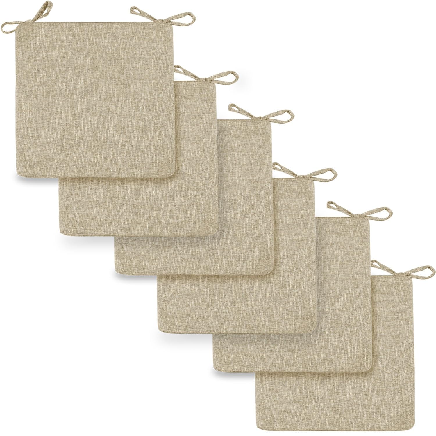Coussins de chaise doux couleur kaki pour transformer votre intérieur en un cocon accueillant
