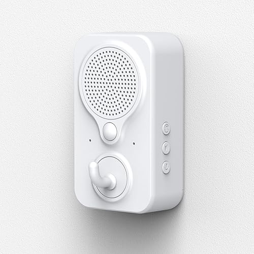 Reproductor de voz activado por movimiento, sensor de movimiento infrarrojo PIR, timbre de bienvenida activado, voz grabable, micrófono integrado,