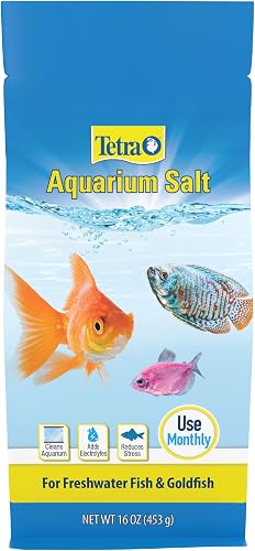 Tetra Aquarium Salt for Freshwater Fish Tanks, 16 oz
