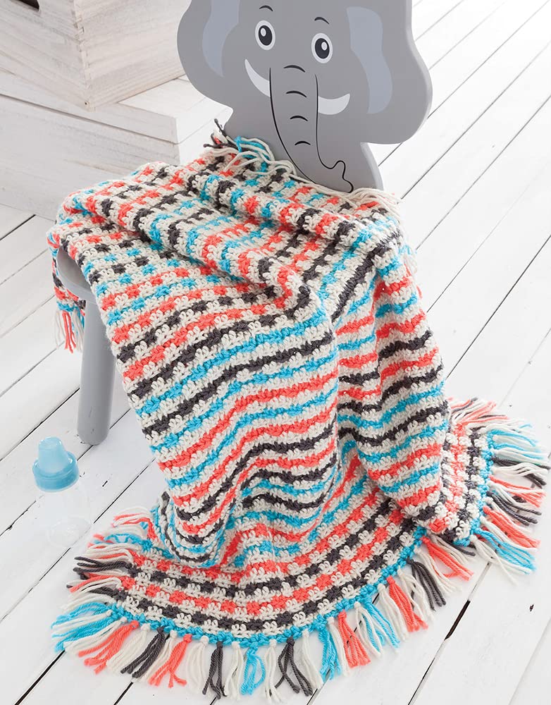 Super-Easy Baby Blankets: 7 Beautiful Baby Blankets All Made Using Simple Half Double Crochet Stitches