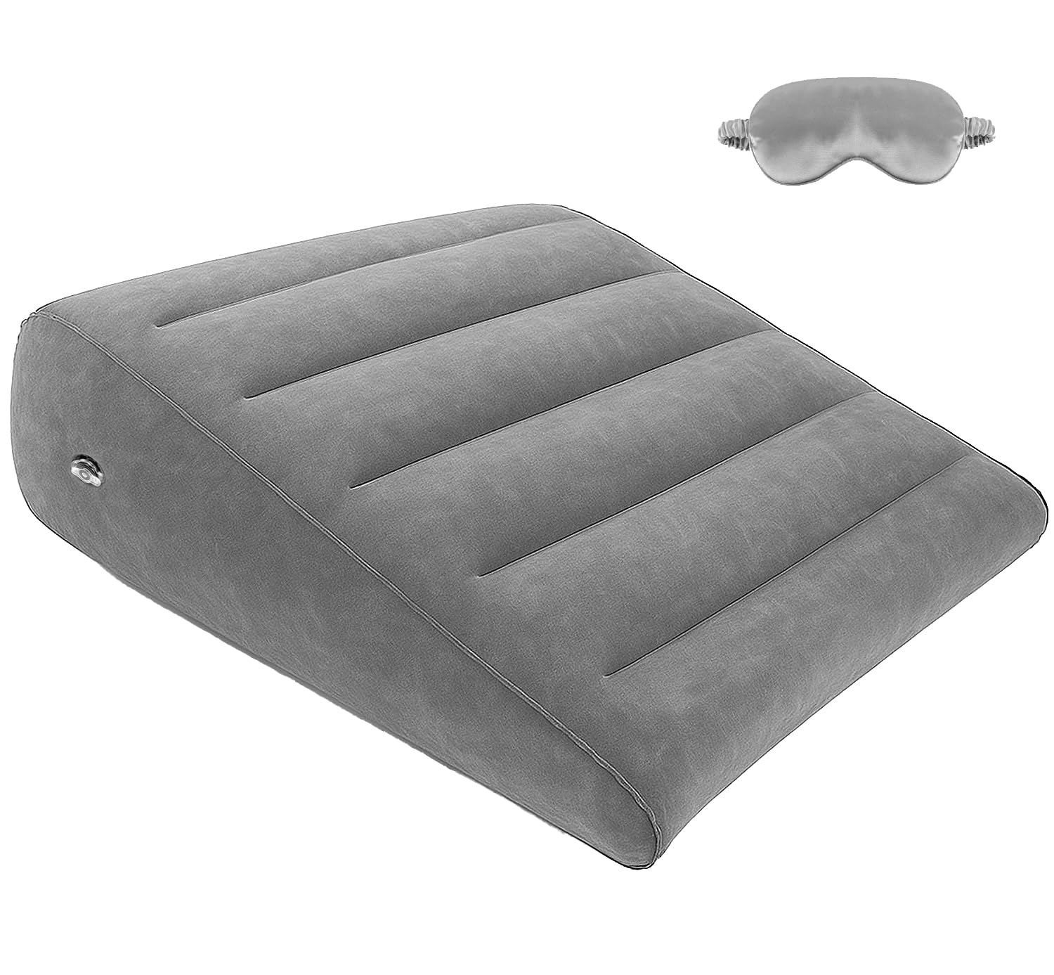 Almohada de cuña para reflujo y dolor de espalda con soporte triangular de colchón