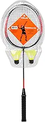 Vollo Kit Badminton 2 Raquetes + Petecas