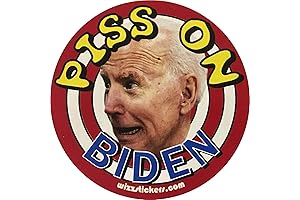 Wizzsticker Metal Sign 12x12 inch Joe Biden Target Toilet Urinal
