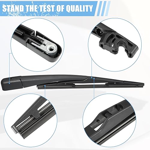 Miniatura 4 de ACROPIX Juego de 2 piezas de repuesto de brazo de limpiaparabrisas trasero, calidad OEM para Hyundai Elantra Touring 2007-2012 para Kia Sportage