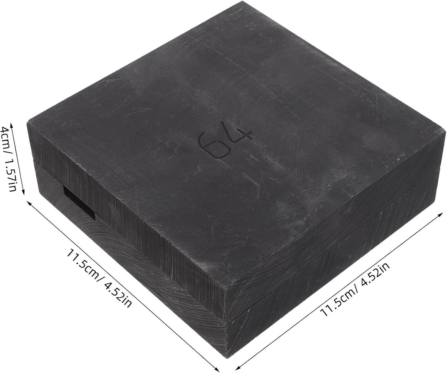 Metal Casting Graphite Mold, 64mm Bangle Bracelet Smelting Mold, DIY Precious Metals Melting Tool for Handmade Jewelry Bangle Bracelet Making