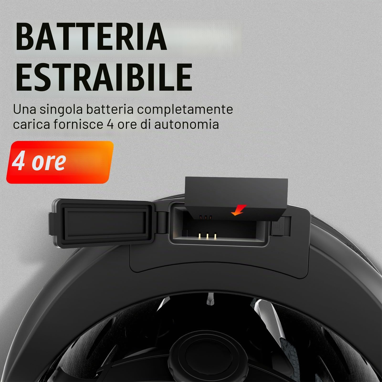 Fockety Casco da bici intelligente, 58-61cm, connessione wireless, Bluetooth, con telecamera 1080P e indicatori di direzione, display LED ABS per mountain bike/bici corsa all'aperto