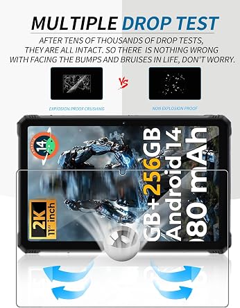 2 Pack Screen protector for HOTWAV R9 Pro Tablet 11 inch 2025 Newest, yystao Tempered Glass Film compatible with HOTWAV R9 Pro, 9H Hardness,Anti-Scratch, Touch-Sensitive, HD Clear