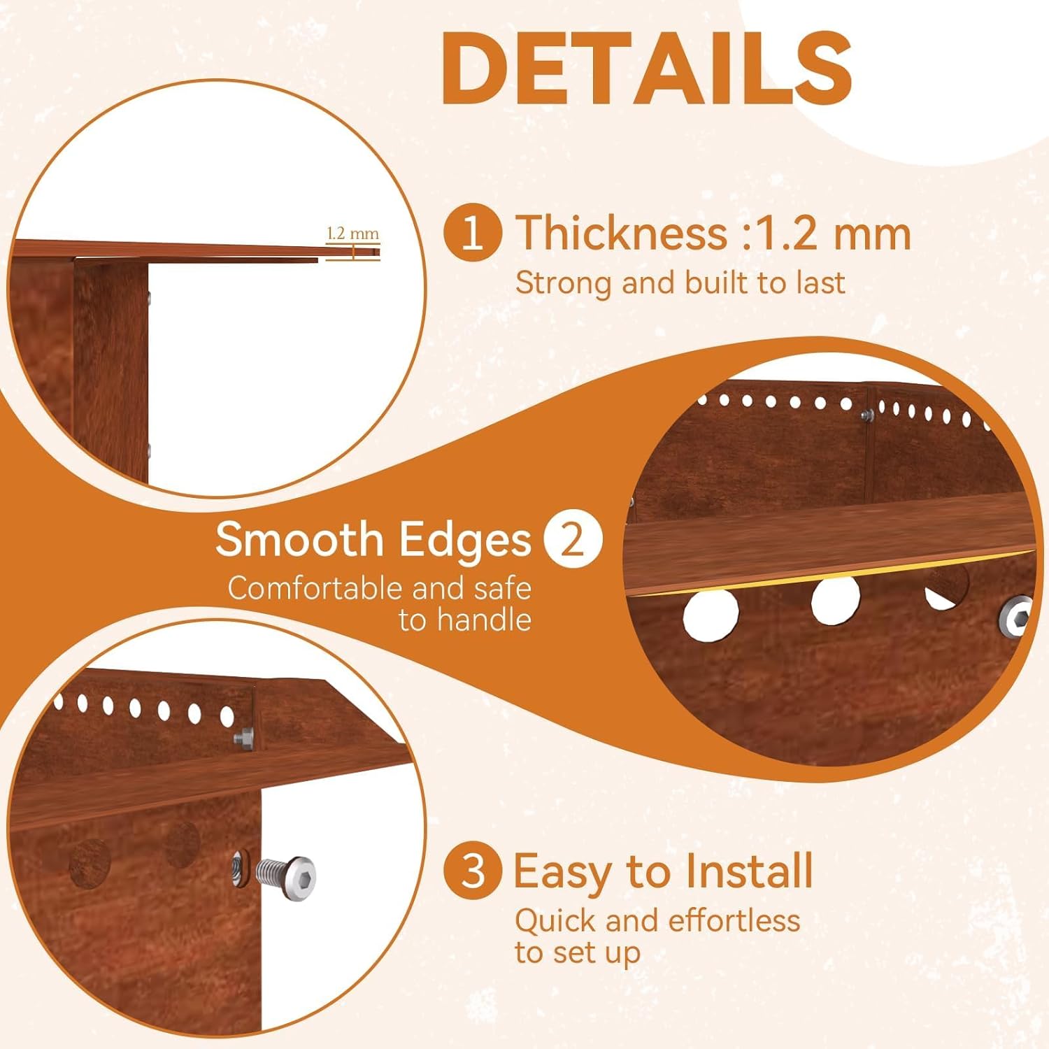 Heavy Duty Smokeless Fire Ring – 40" + Decoroca Corten Steel Outdoor Fire Pit