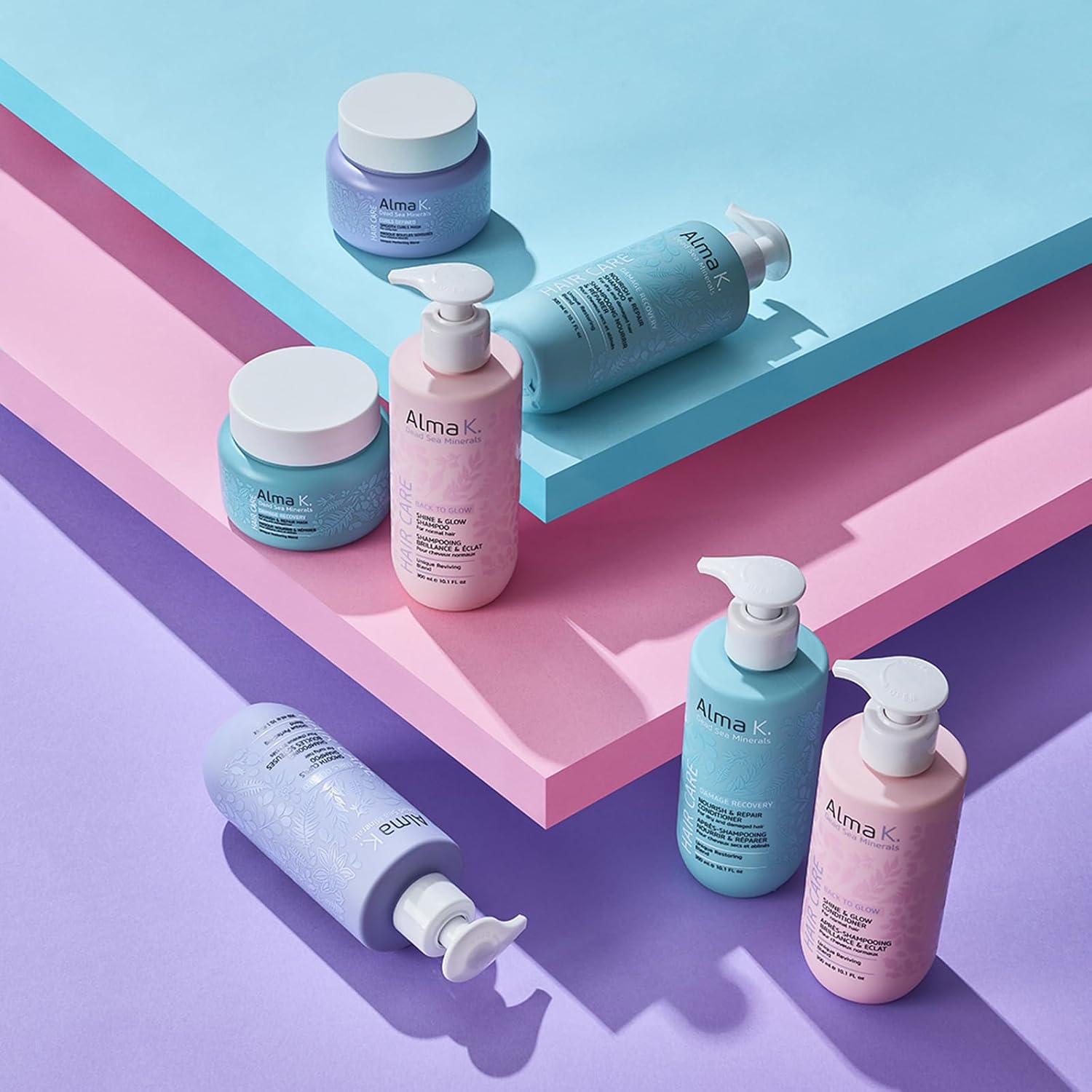 Alma K Nourish and Repair Hair Mask - Hair Moisturizer with Hyaluronic Acid, Argan Oil - Deep Conditioning Hair Mask for Damaged Hair - 6.7 oz