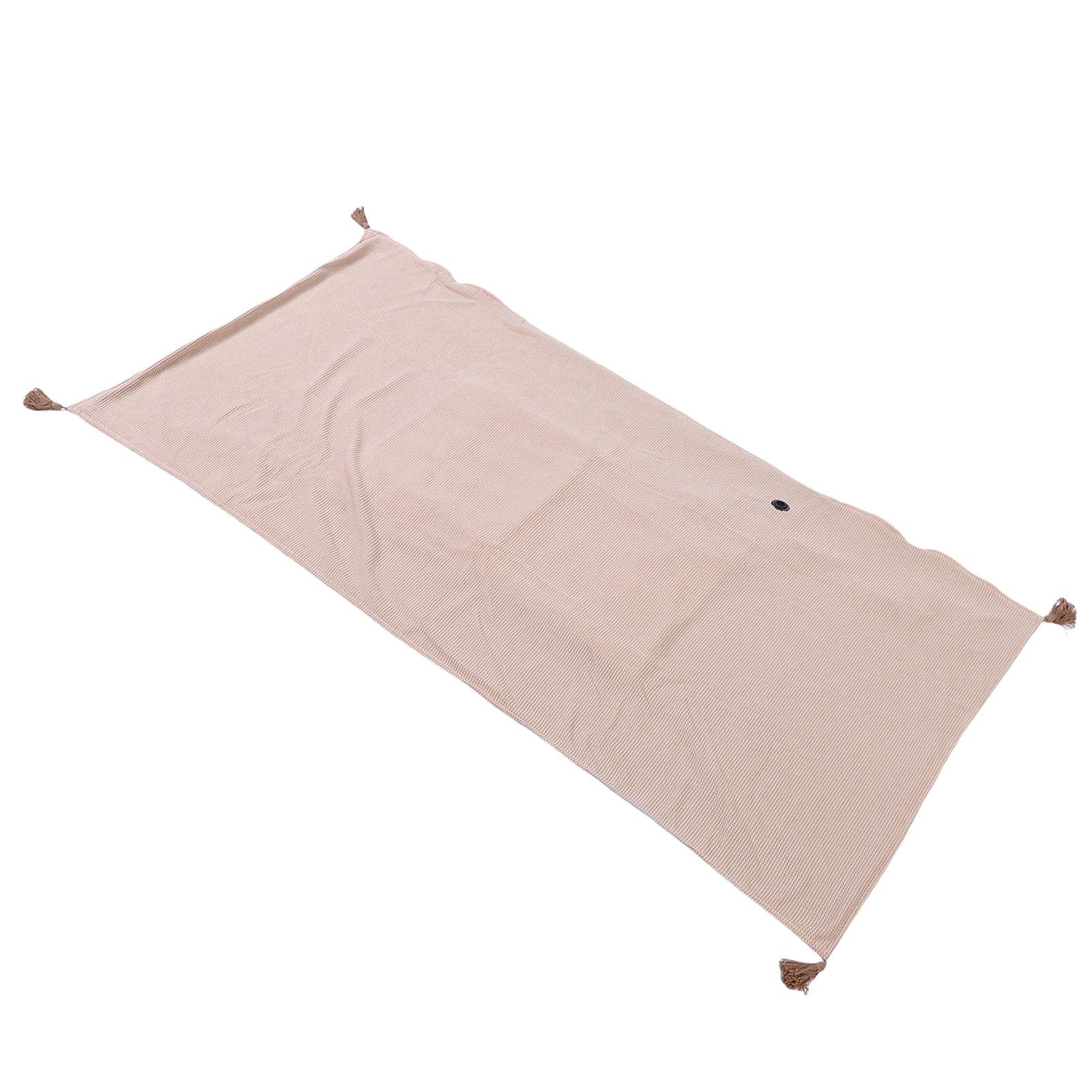SIXRUN Couverture Chauffante, Polaire en Coton et gaufré, 3 Réglages de Température, Châle Chauffant USB à Chauffage Rapide pour la Maison et Les Voyages