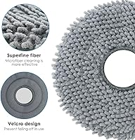 Vista 5 de Juego de accesorios de vacío para roborock Q Revo Robot Vacuum 4 almohadillas de fregona+1 cepillo principal+6 bolsas de polvo+4 cepillos