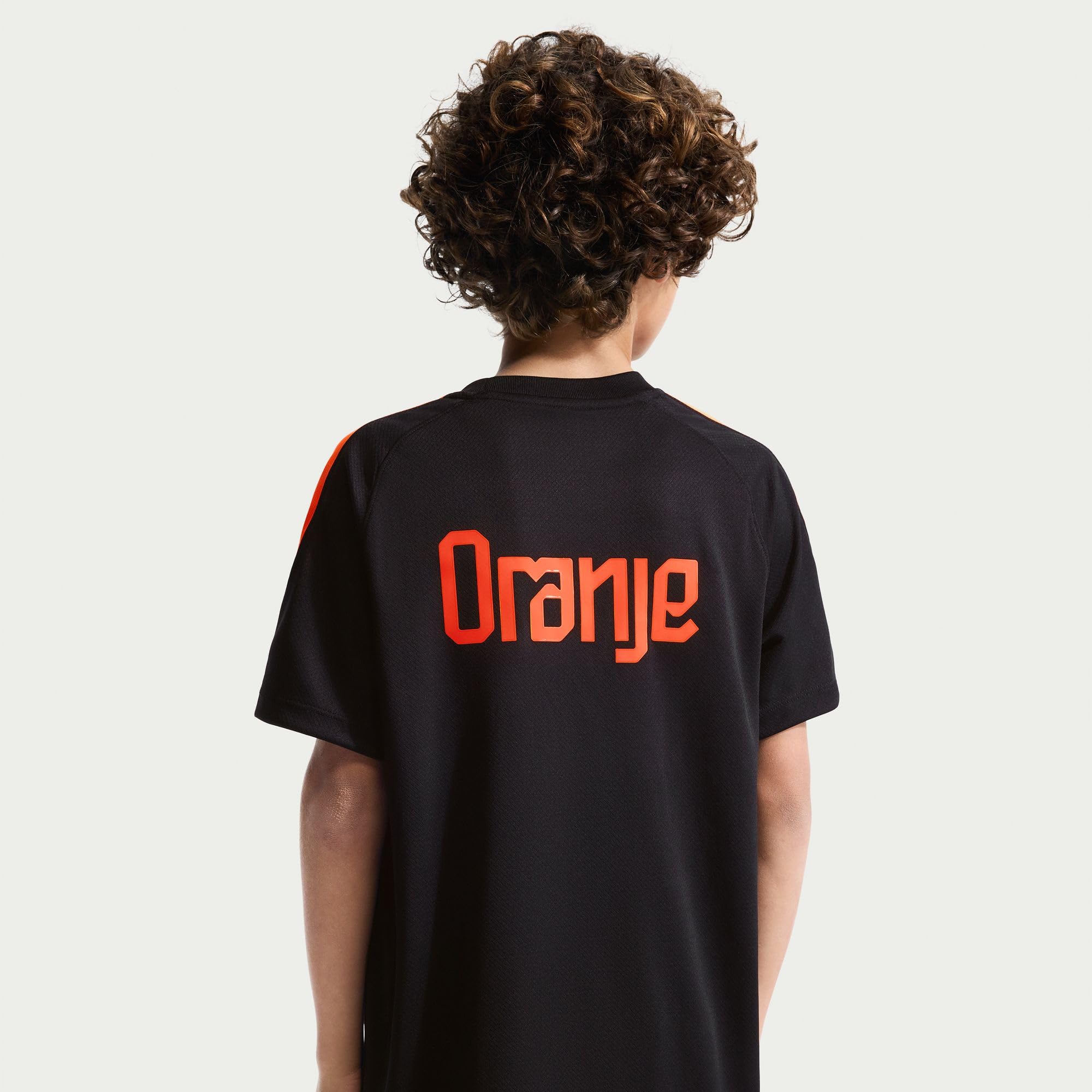 Nike Niederlande Strike Nike Dri-Fit Kurzarmshirt per bambini unisex per bambini a maniche corte