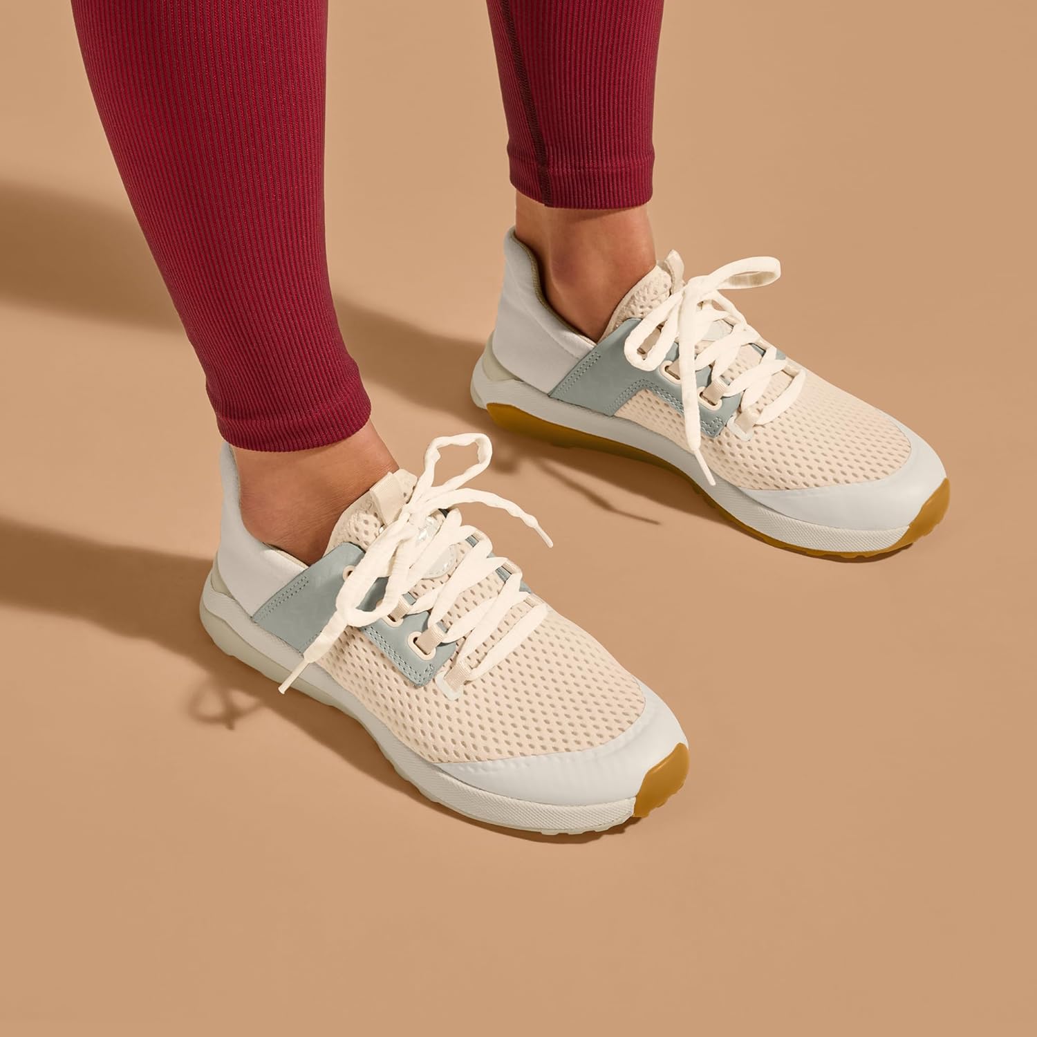 OLUKAI Wailuku Women's Athletic Sneakers, Lightweight & Breathable Mesh, Comfort Fit & Wet Grip Rubber Soles, All-Day Comfort & Supportive - Image 2