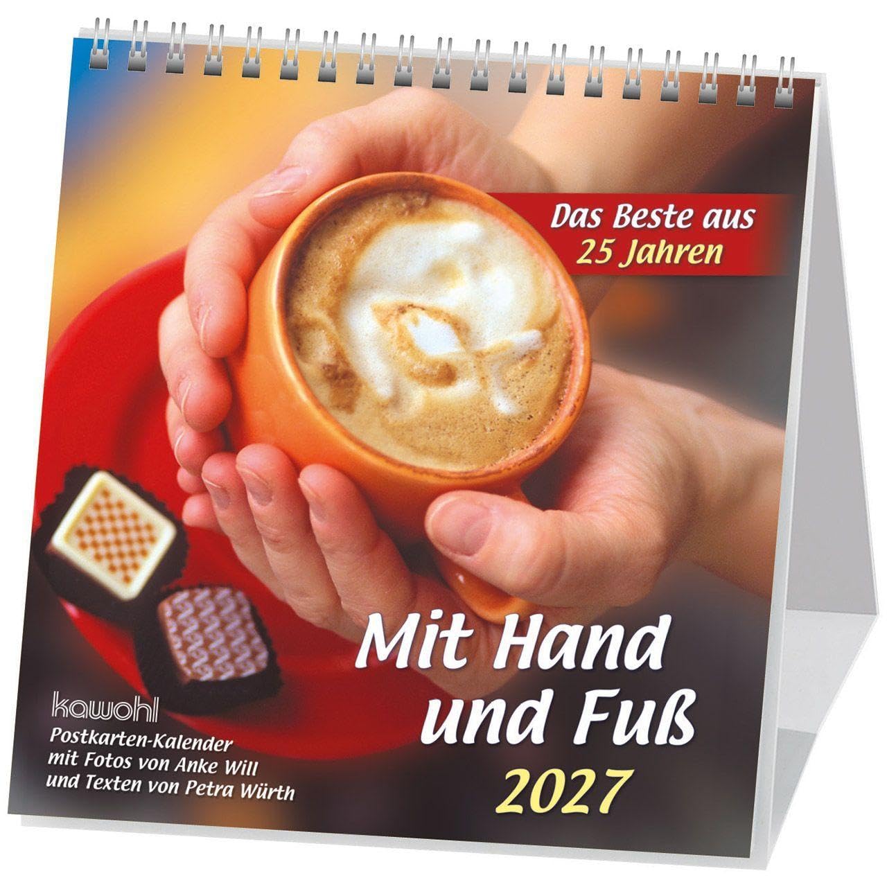Mit Hand und Fuß 2027: Postkartenkalender mit Bildern, die berühren