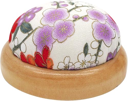 Miniatura 9 de ChezMax Soporte de alfiler de lentejuelas con base de madera, soporte para agujas de coser, soporte de clip hecho a mano, accesorios de costura para