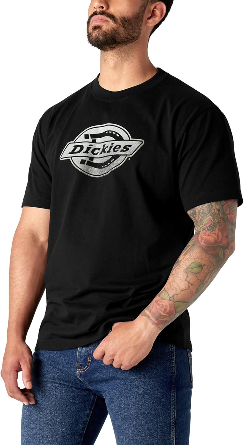 Dickies Mens Short Sleeve Logo Graphic T-Shirt - Image 4