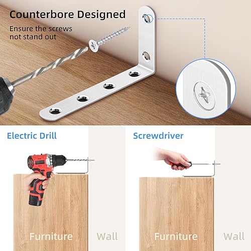 Miniatura 5 de Anclajes para muebles anti-punta a prueba de bebés Kit de correas de seguridad para aparador seguro 400 libras librería a pared gabinete anclaje de